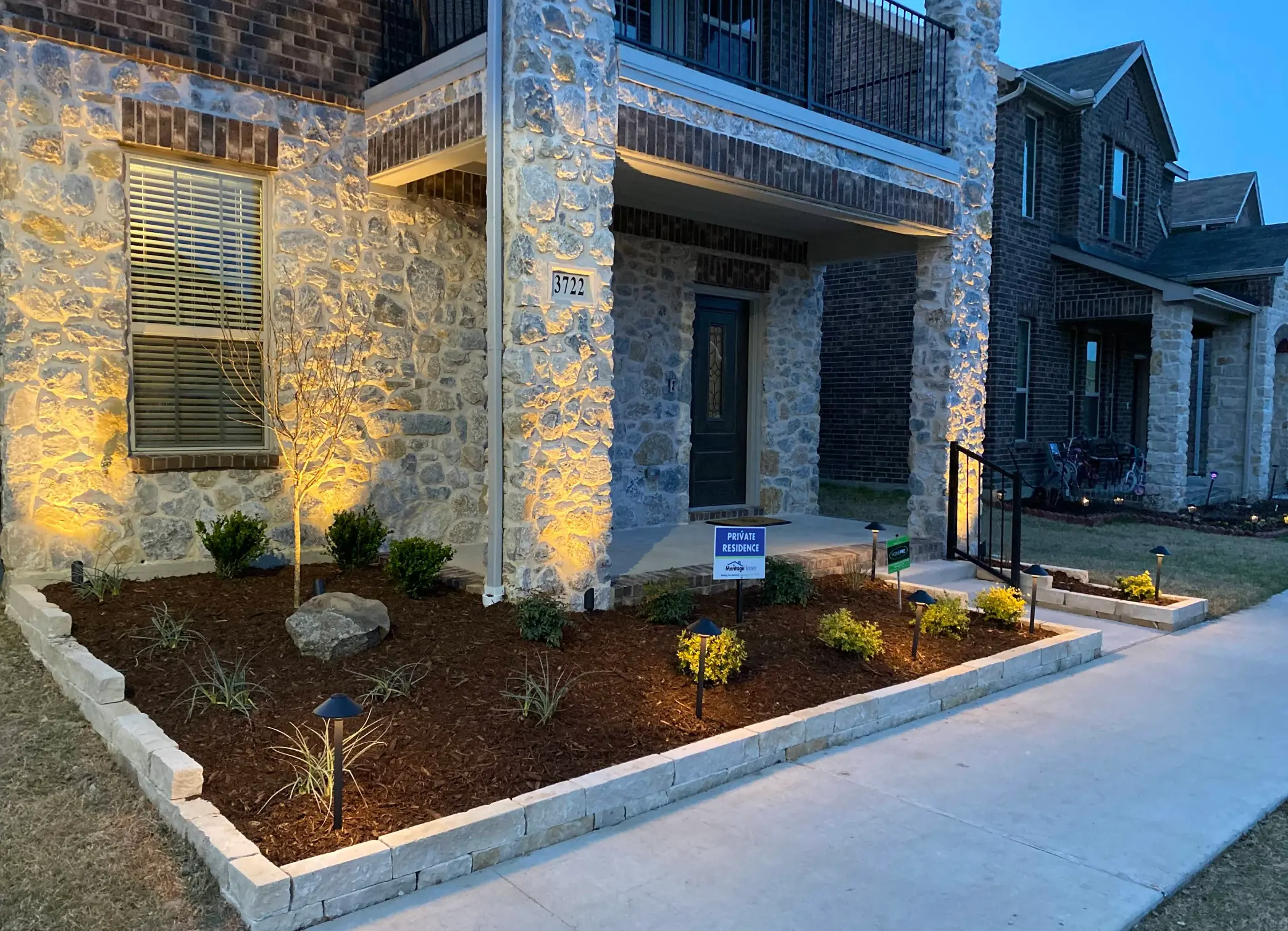 Southern Pro-Vision landscaping project